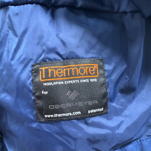 Obermeyer Women's Blue Puffer Jacket - Picture 8 of 10